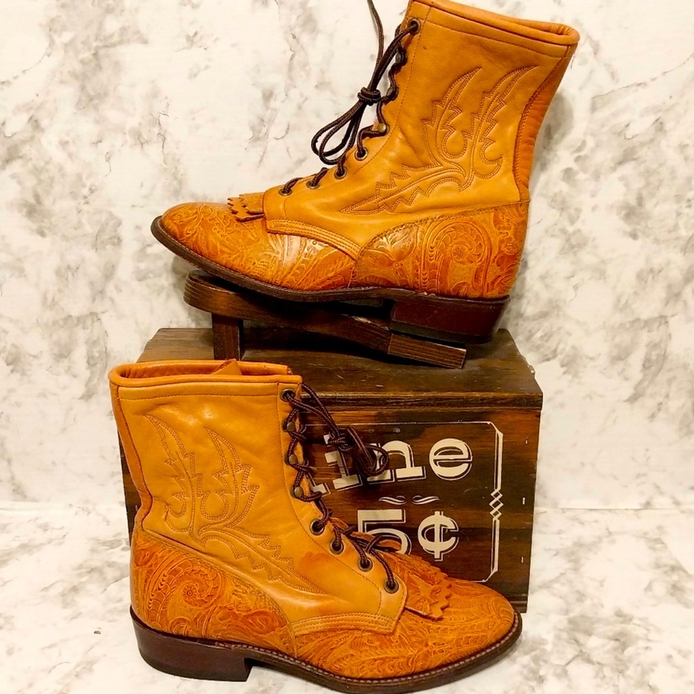 Vintage Larry Mahan Boots